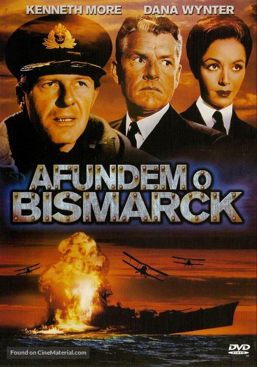 Sink the Bismarck! - Brazilian DVD movie cover