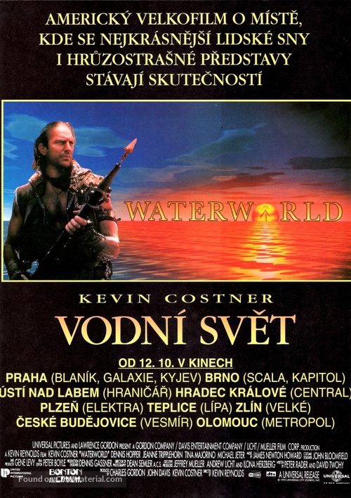Waterworld - Czech Movie Poster