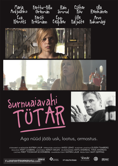 Surnuaiavahi t&uuml;tar - Estonian Movie Poster