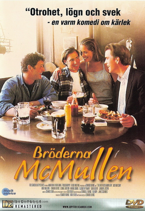 The Brothers McMullen - Swedish Movie Cover