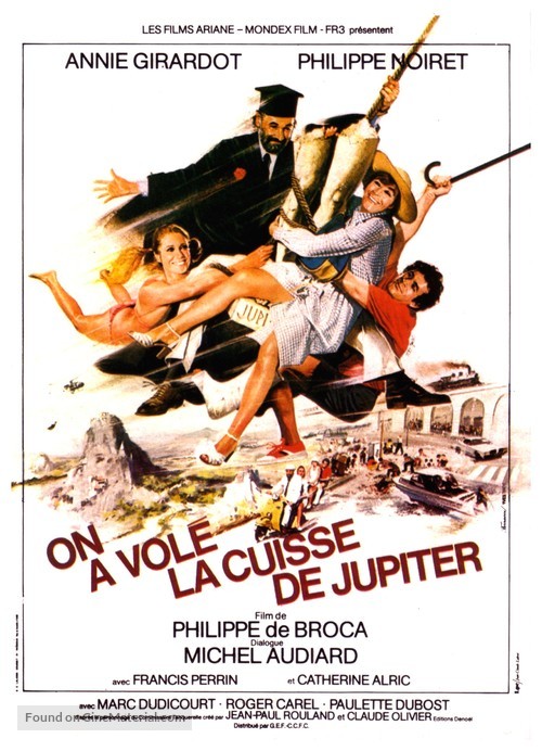 On a vol&eacute; la cuisse de Jupiter - French Movie Poster