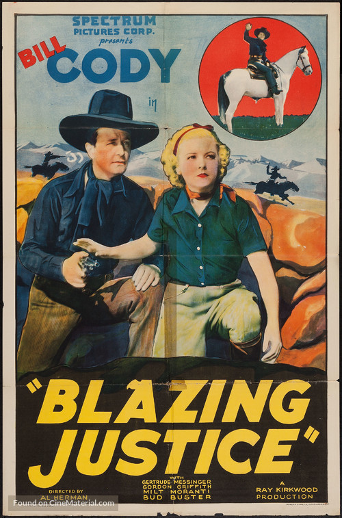 Blazing Justice - Movie Poster