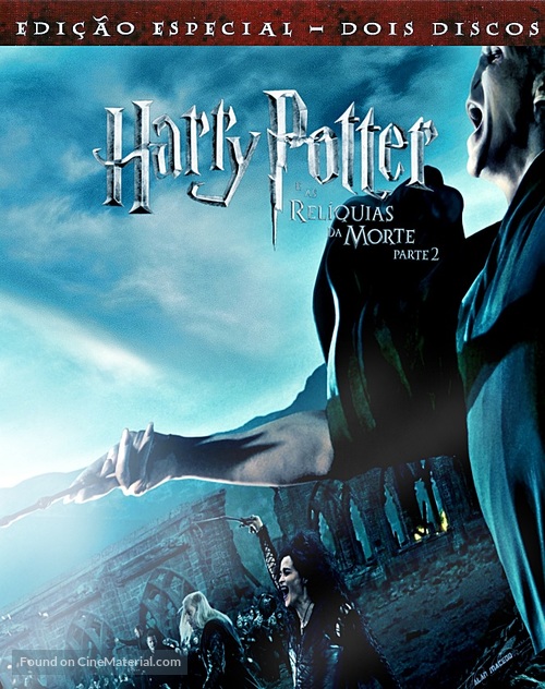 Harry Potter and the Deathly Hallows - Part 2 - Brazilian Blu-Ray movie cover