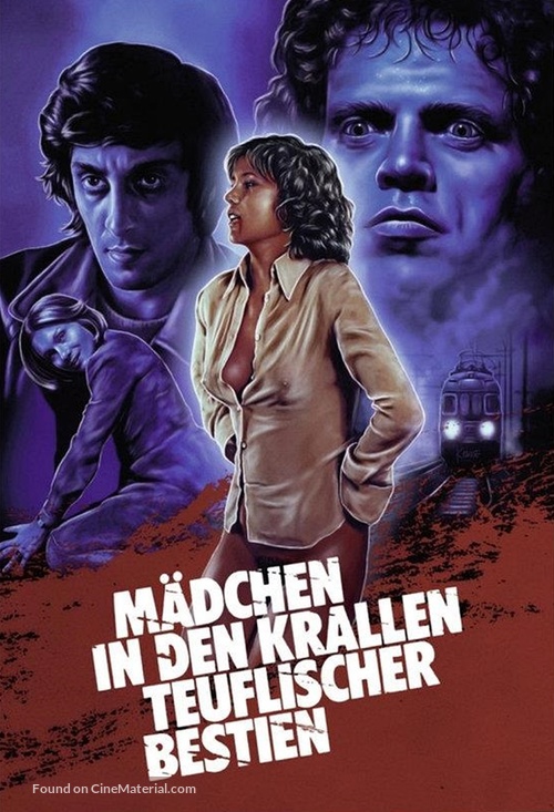 L&#039;ultimo treno della notte - German Blu-Ray movie cover