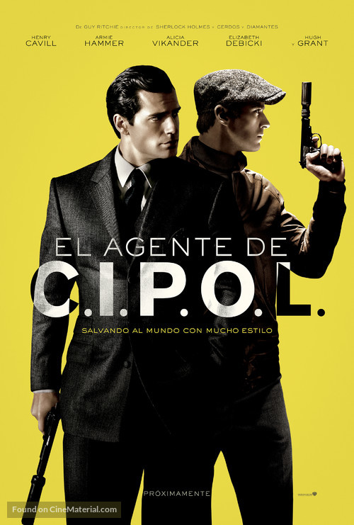The Man from U.N.C.L.E. - Mexican Movie Poster