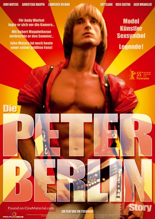 That Man: Peter Berlin - German poster