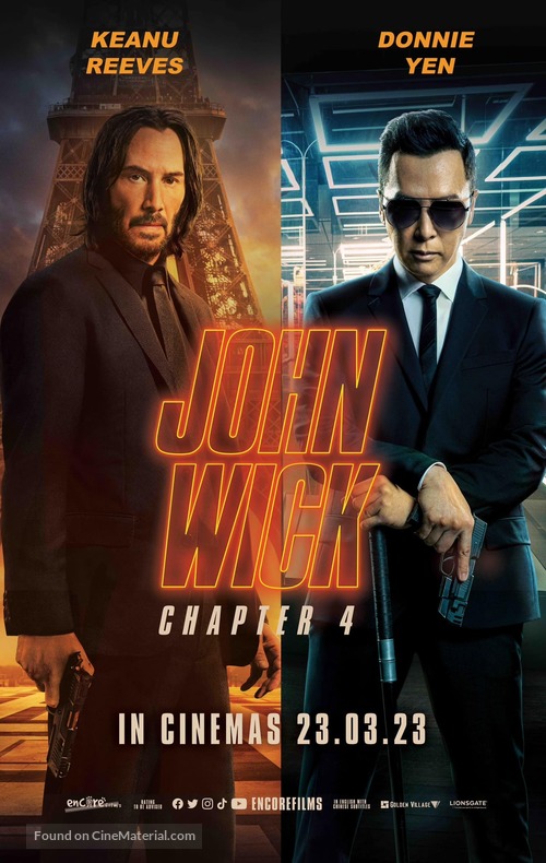 John Wick: Chapter 4 - British Movie Poster
