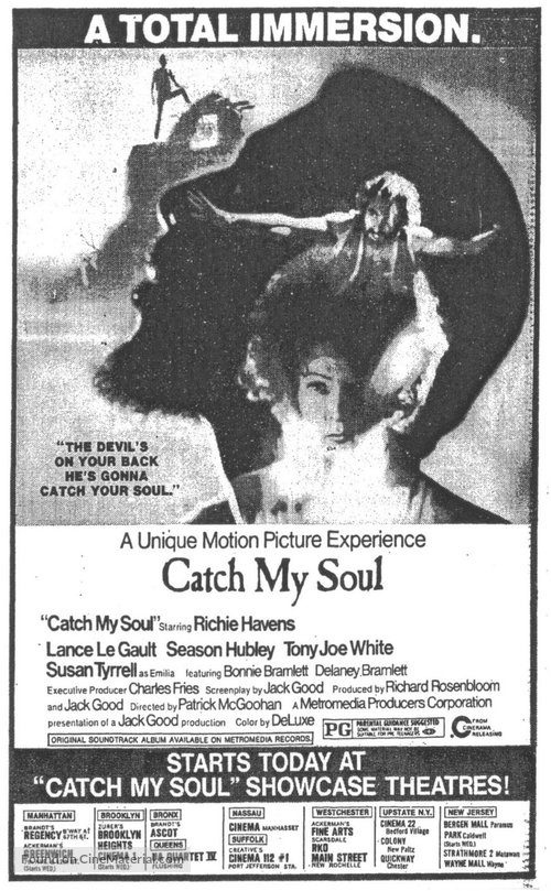 Catch My Soul - poster