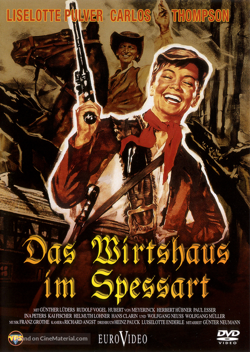 Das Wirtshaus im Spessart - German DVD movie cover