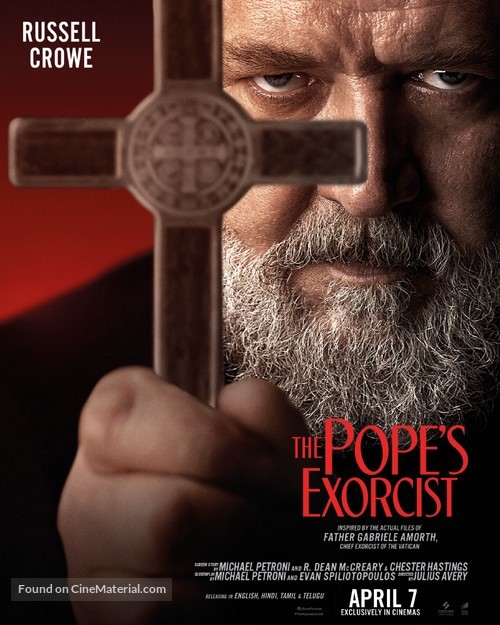 The Pope&#039;s Exorcist - Indian Movie Poster