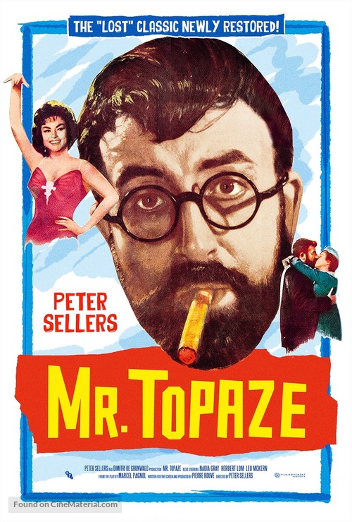 Mr. Topaze - British Re-release movie poster