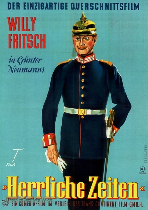 Herrliche Zeiten - German Movie Poster