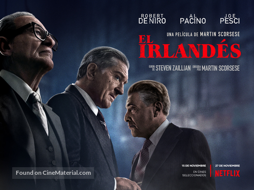 The Irishman - Spanish Movie Poster