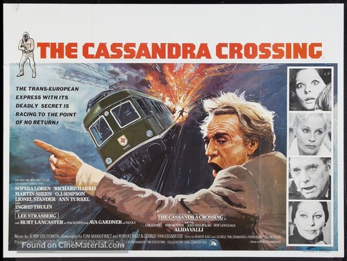 The Cassandra Crossing - British Movie Poster