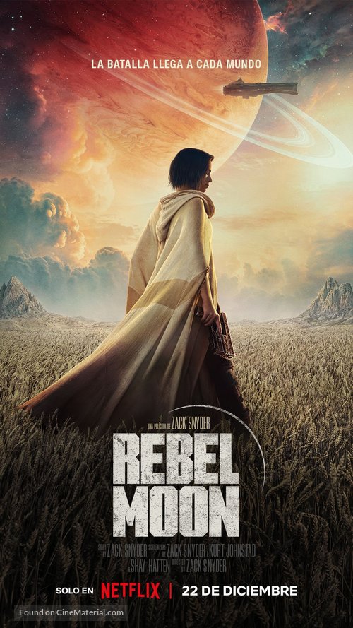 Rebel Moon - Spanish Movie Poster