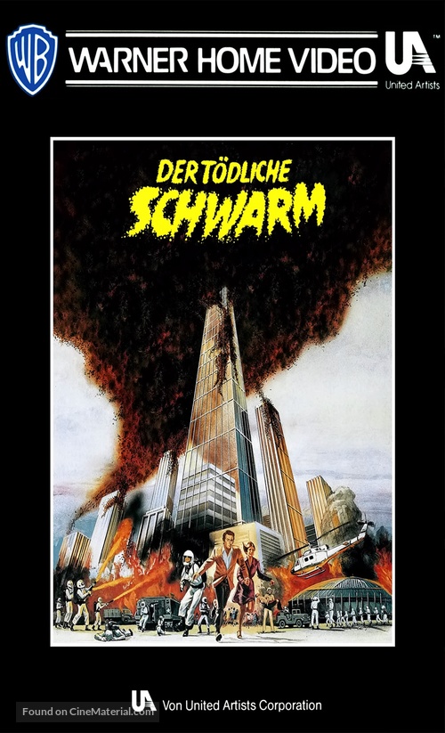 The Swarm - German VHS movie cover