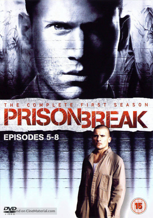 &quot;Prison Break&quot; - British DVD movie cover