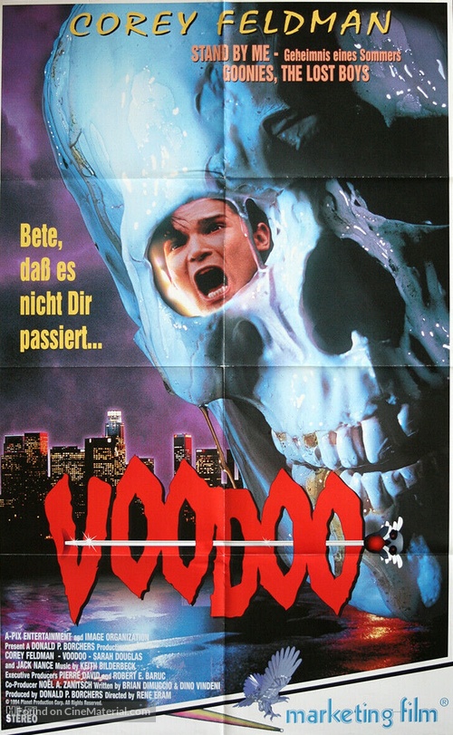 Voodoo - German Video release movie poster