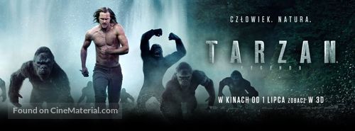 The Legend of Tarzan - Polish Movie Poster