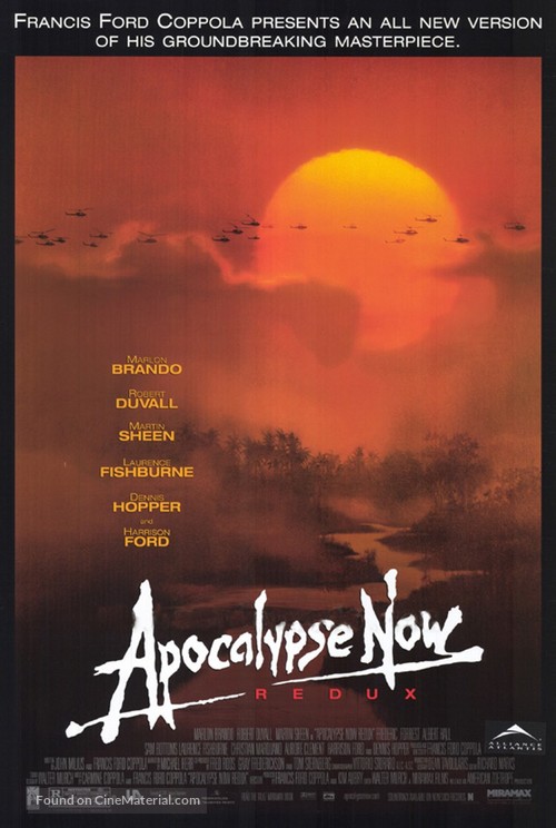 Apocalypse Now - Canadian Movie Poster