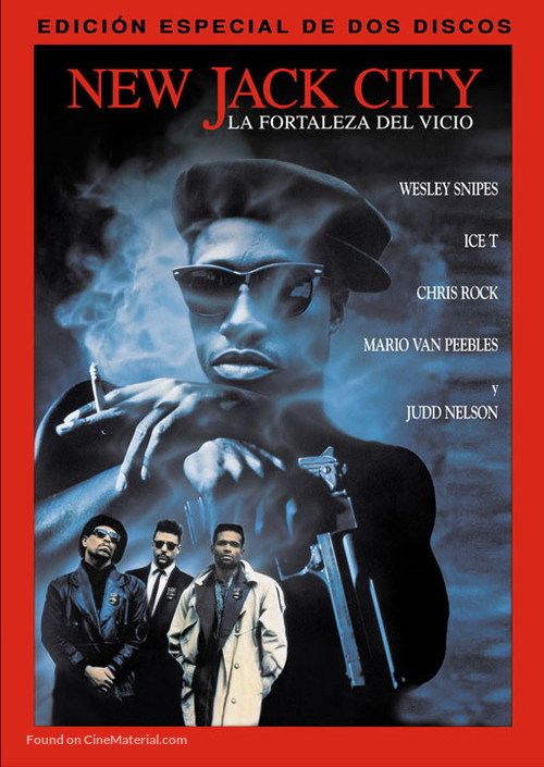 New Jack City - Argentinian DVD movie cover