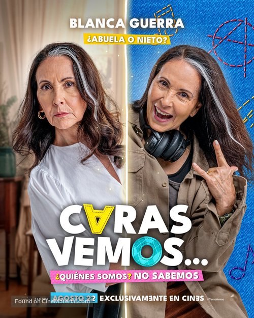 Caras Vemos - Mexican Movie Poster