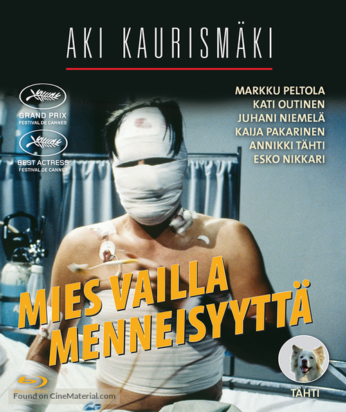 Mies vailla menneisyytt&auml; - Finnish Blu-Ray movie cover