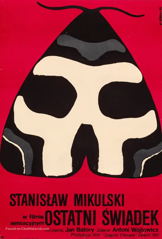 Ostatni swiadek - Polish Movie Poster