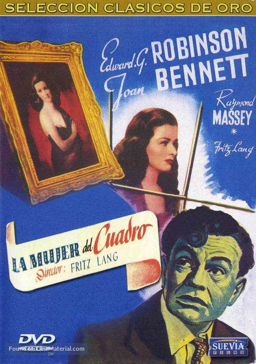 The Woman in the Window - Spanish DVD movie cover