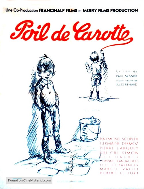 Poil de carotte - French Movie Poster