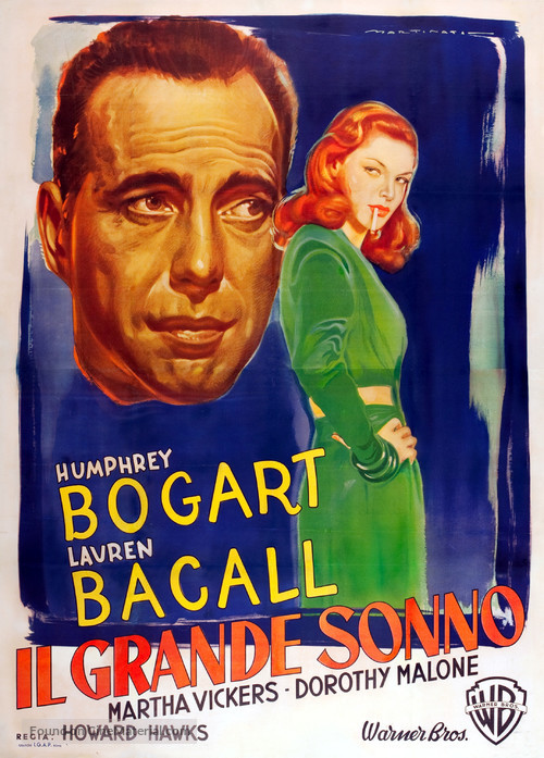 The Big Sleep - Italian Movie Poster