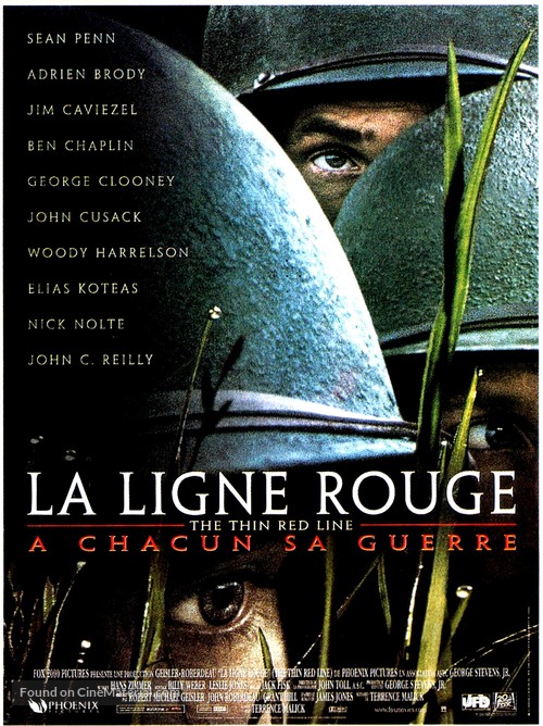 The Thin Red Line - French Movie Poster