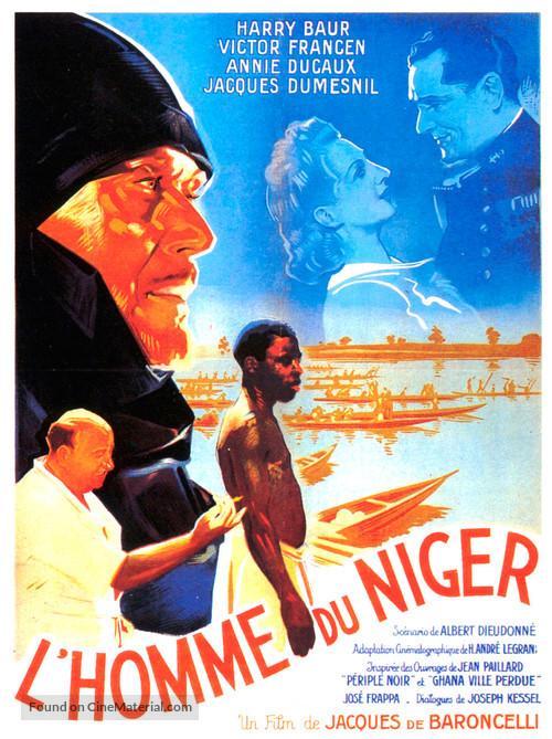 Homme du Niger, L&#039; - French Movie Poster