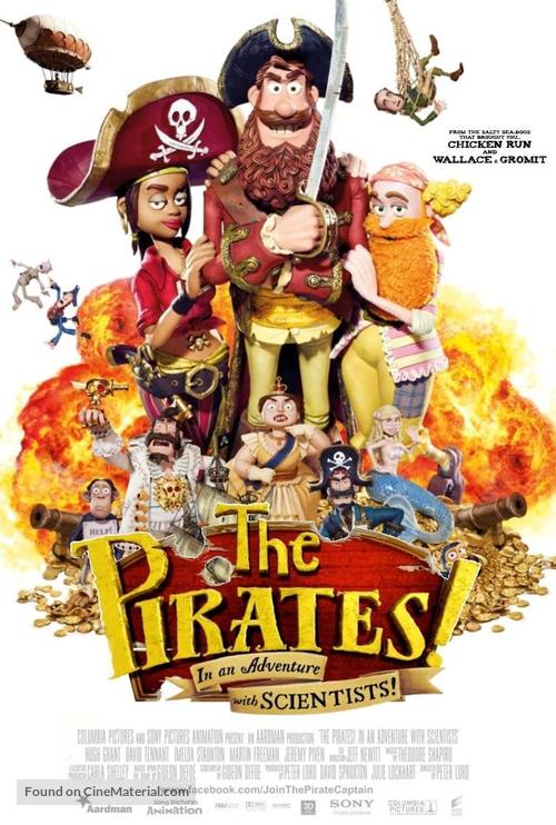 The Pirates! Band of Misfits - British Movie Poster