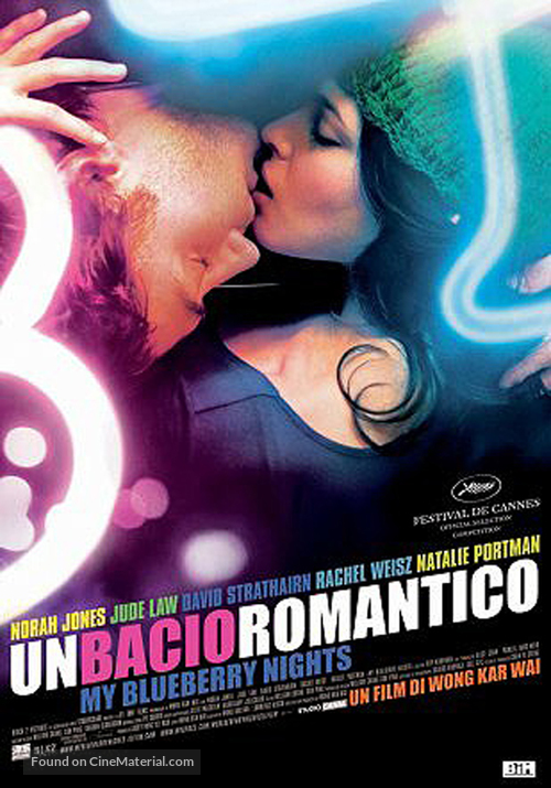 My Blueberry Nights - Italian Movie Poster