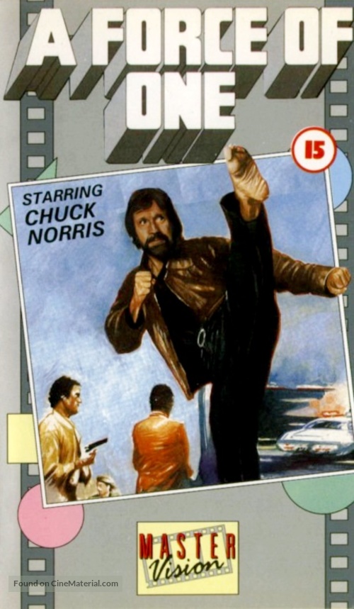 A Force of One - British VHS movie cover