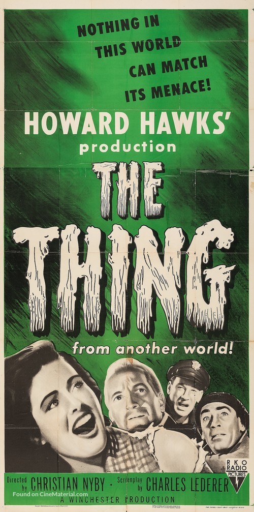 The Thing From Another World - Movie Poster