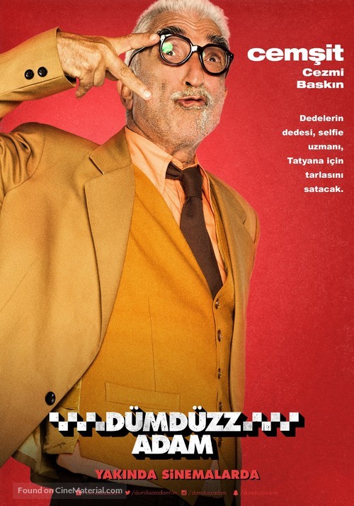 D&uuml;md&uuml;zz Adam - Turkish Movie Poster