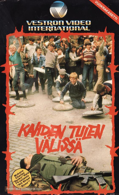Children in the Crossfire - Finnish VHS movie cover