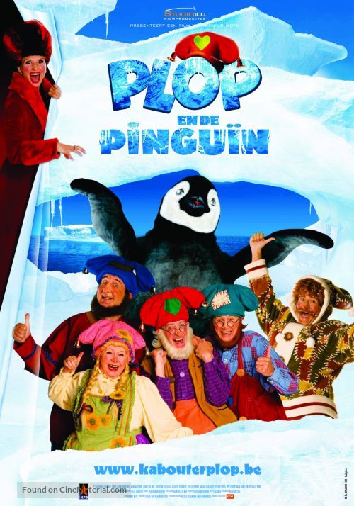 Plop en de pingu&iuml;n - Belgian Movie Poster