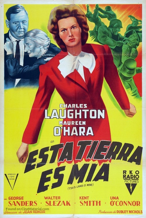 This Land Is Mine - Argentinian Movie Poster