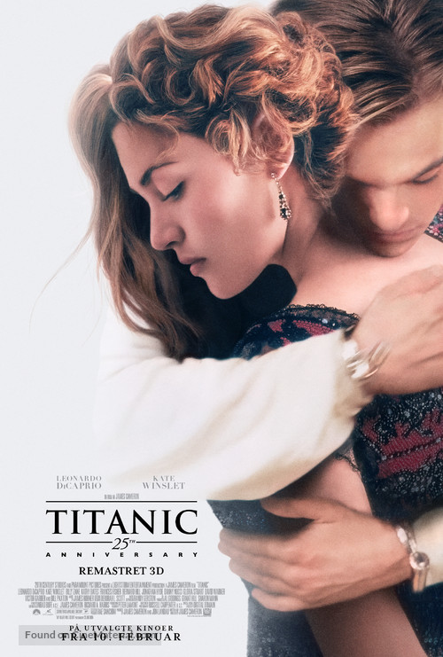 Titanic - Norwegian Movie Poster