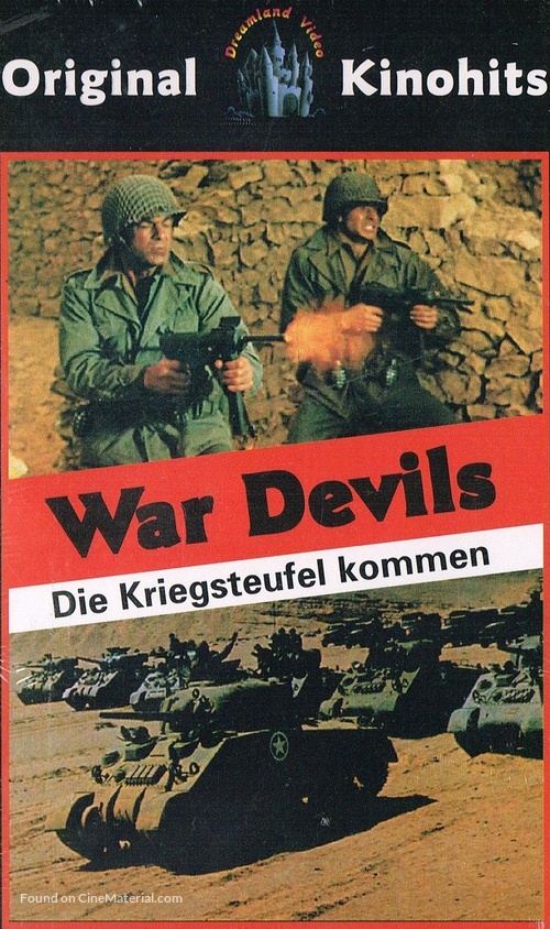 I diavoli della guerra - German VHS movie cover