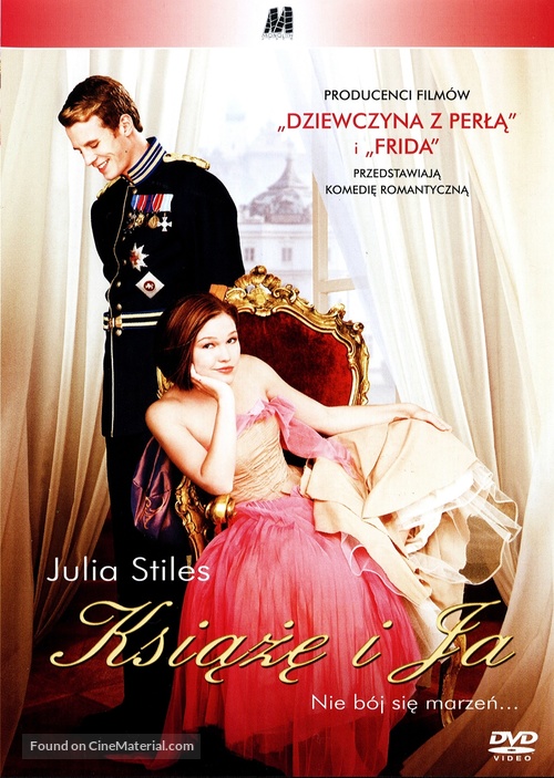 The Prince &amp; Me - Polish DVD movie cover