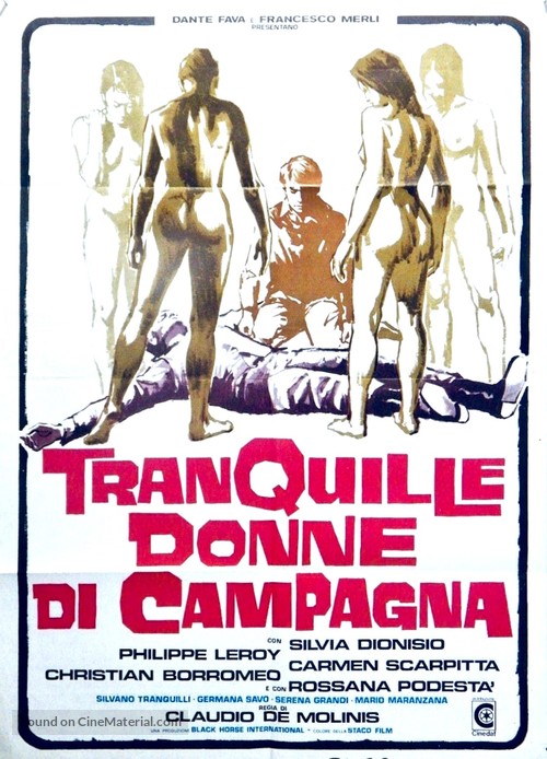 Tranquille donne di campagna - Italian Movie Poster