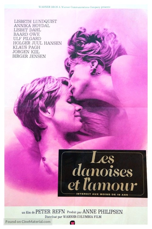 Violer er bl&aring; - French Movie Poster