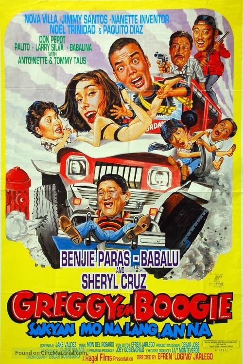 Greggy en&#039; Boogie: Sakyan mo na lang, Anna - Philippine Movie Poster