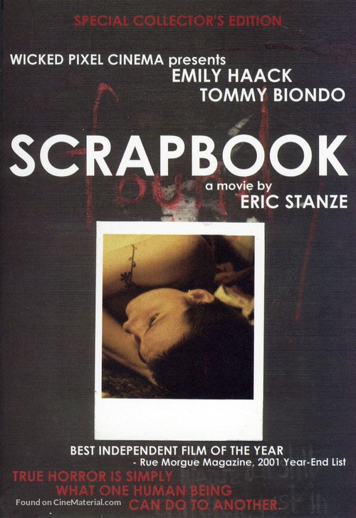 Scrapbook - DVD movie cover