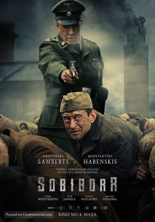 Escape from Sobibor - Latvian Movie Poster