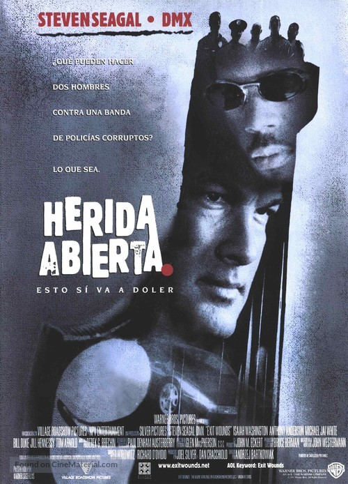Exit Wounds - Spanish Movie Poster